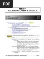 Relación Familia y Escuela