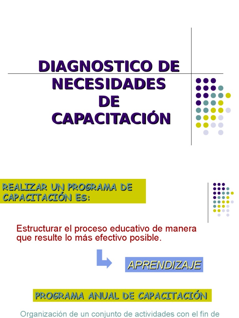 DIAGNOSTICO DE NECESIDADES DE CAPACITACION.ppt