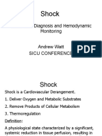 Shock: Differential Diagnosis and Hemodynamic Monitoring