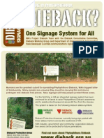 WA Dieback Signs Pamphlet 8