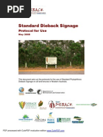 Microsoft Word - Project Dieback Signage Protocol Version 8 1