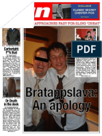 (The Sun) Bratappslava: An Apology