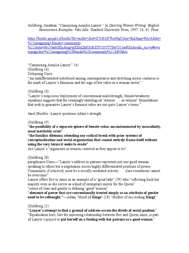Goldberg | PDF