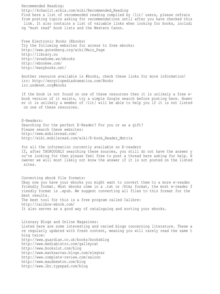 4chan-lit-recommended-list-of-reading-pdf-e-books-media-technology