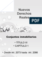 Nuevos Derechos Reales