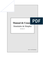 Manual de usuario. simples