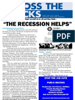 "The Recession Helps": Can'T Pay - Won'T Pay, For Their Economic Crisis!