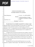 Time To File Demurrer To Amended Complaint Montgomery