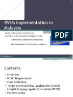 RVSM Implementation in Malaysia