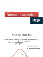  Normalna Raspodela Primer Lab