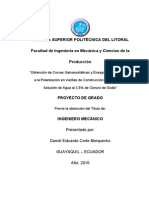 Obtención de Curvas Galvanostáticas y Ensayos de Resistencia A La Polarización en Varillas de Construcción Astm A-42