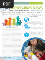 Sponsered by the NUT - MESHGuides News - Student Edition - Summer 2015