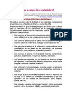 Cómo Evaluar Los Materiales en Linea