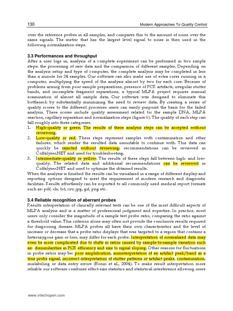 Pages From 'Coffalyser - Net-Theory - Objasnjenja' | PDF | Median ...
