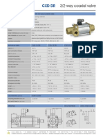 CXD DR: 3/2-Way Coaxial Valve