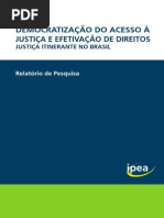 Relatorio Democratizacao do Acesso à Justiça no Brasil