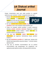 C00 Petunjuk Diskusi Artikel Journal