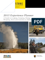 2015 Yellowstone National Park Lodges Experience Planner