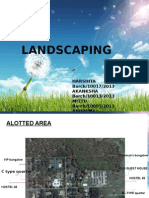 Landscaping Proposals for Institutional Areas