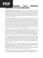 Download Info Lengkap Cara Menjadi Agenpos PT Pos Indonesia by Arifin Arifin SN287991647 doc pdf