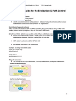 Yasser-Auda CCIEv5 Quick Guide For Redistribution & Path Control