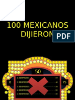 100 Mexicanos Dijeron