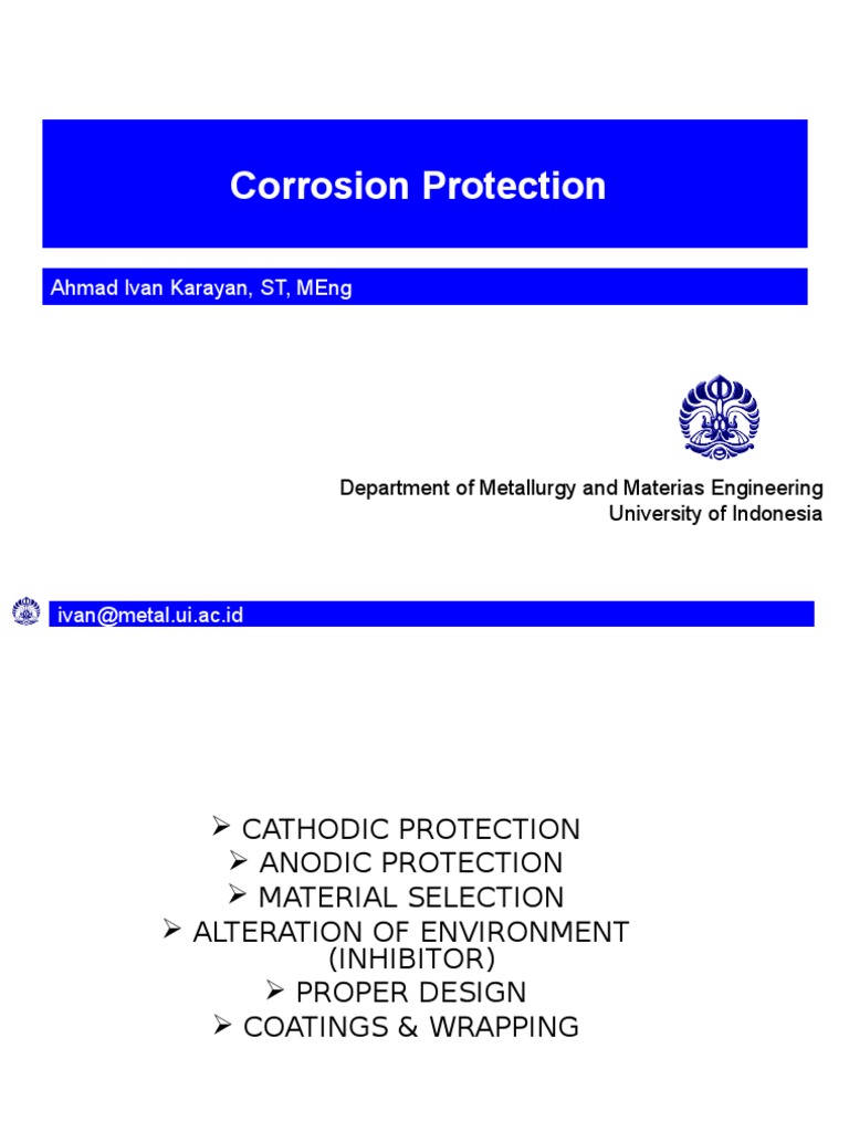 Corrosion Prevention 1-4 | PDF | Corrosion | Anode