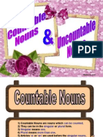 Countable & Uncountable Nouns