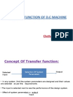 Transfer Function of D.c.machine Using Generalised Machine Theory