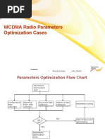 (Huawei) WCDMA Radio Parameters Optimization Cases