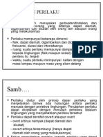 Pertemuan Pengertian Perilaku