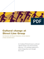 Cultural Change at Direct Line Group