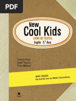 New Cool Kids - Inglês - 5º Ano - Livro de Testes