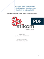 Makalah Tugas Teori Komunikasi - Sifat Dan Kepribadian Karakter Dari Ujung Rambut Ke Ujung Kaki