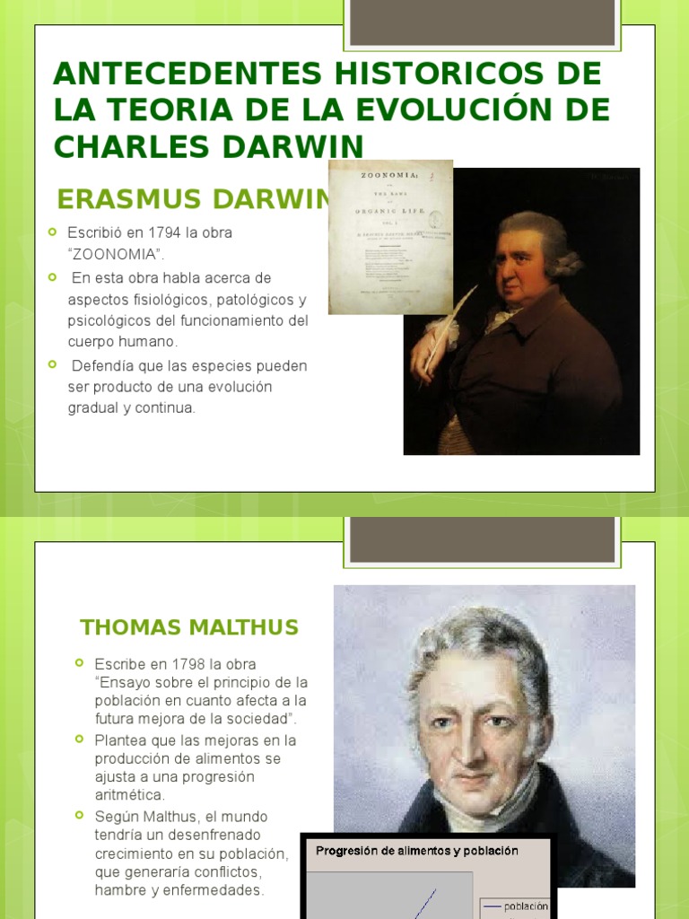 Teorias de La Evolucion | PDF | Charles Darwin | Evolución