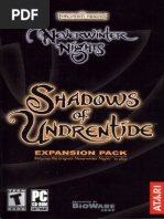 Neverwinter Nights Shadows of Undrentide Manual