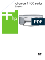 HP PSC Tout-En-Un 1400 Series: Guide de L'utilisateur