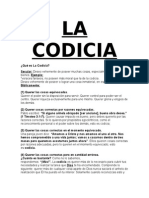 La Codicia