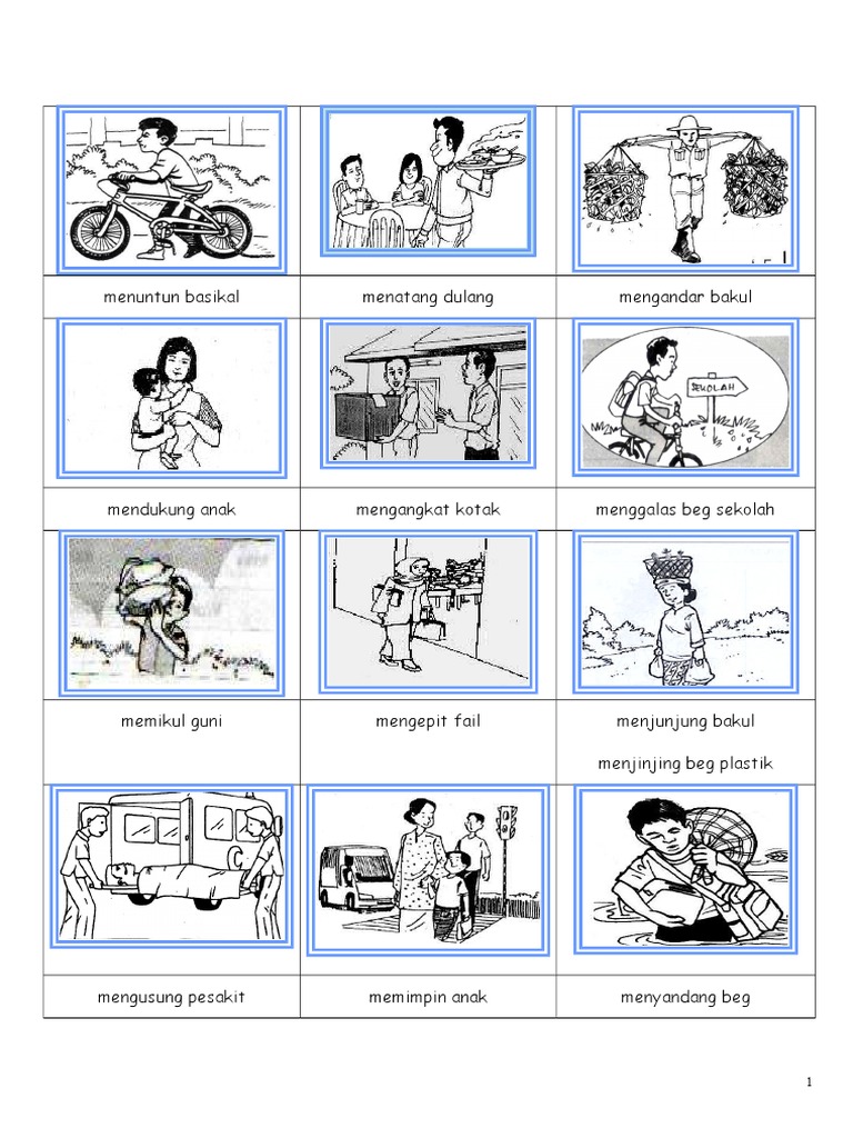 Gambar Kosa Kata Bahasa Melayu Upsr Pdf