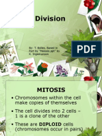 Cell Division: By: T. Bolles, Based in Part by "Meiosis - PPT" by K. Ingemunson
