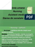 Fiinta Umana Si Nursingul - Introducere PPT