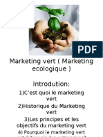 Marketing Vert Marketing Ecologique