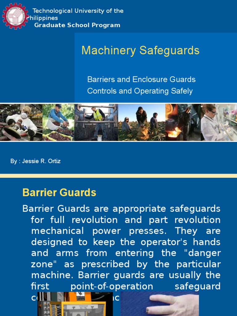 Machinery Safety: Guard Types Explained | PDF | Machines | Machine ...