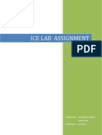 Ice Lab Assignment: Submitted By: M.Saqib Raza Rabbani 2010-ME-181 Submitted To: Sir Usman