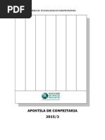 Apostila Confeitaria - 2015-2 - Aluno
