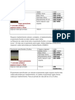 Comparacion de Costos de Construccion y Mantenimiento Pavimentos