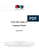 OPL Studio 3.7 Language Manual