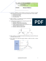 Lista de Exercícios Sistemas Polifásicos