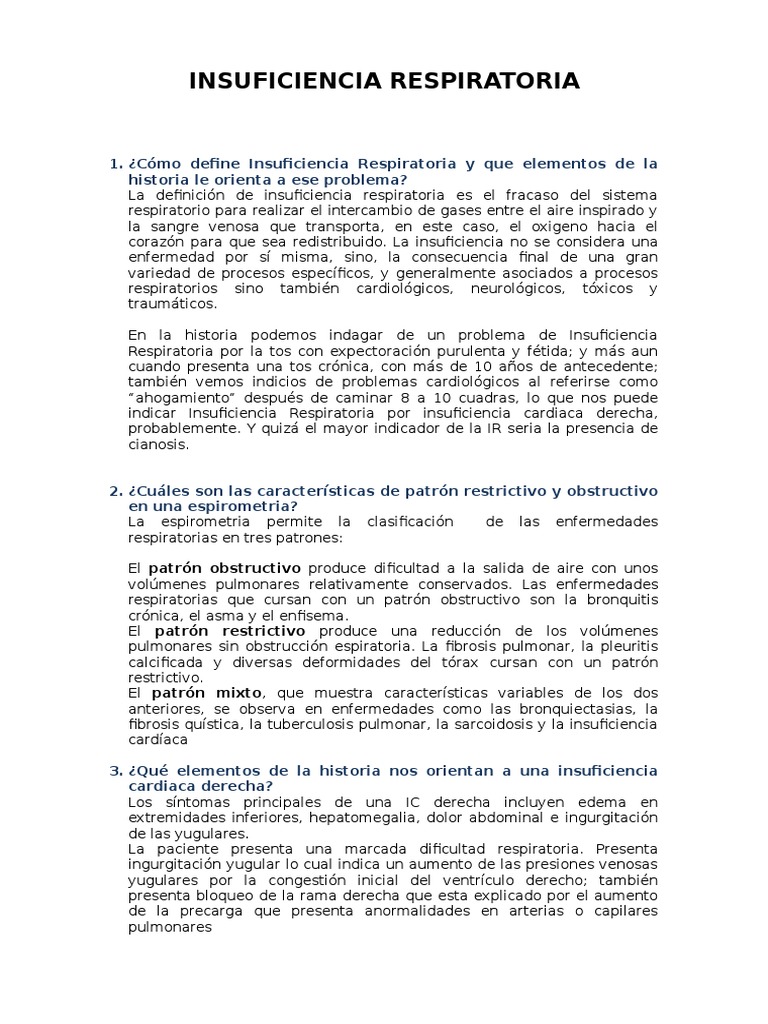 11._Insuficiencia_respiratoria Pulmón Sistema respiratorio