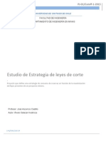 Estudio de Estrategias de Leyes de Corte